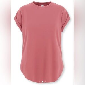 Pebby Forevee Women’s Small Vintage Red Side Slit T- Shirt